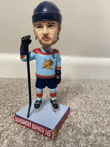 Florida Panthers Aleksander Barkov 2023 Reverse Retro Bobblehead NHL Hockey Cover