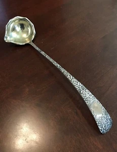 Antique Sterling Silver Punch Ladle Galt and Brother Large 15” - Picture 1 of 10