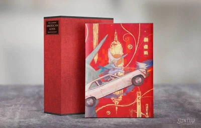 AMERICAN GODS: NEIL GAIMAN SIGNED SLIPCASED CLASSIC EDITION BRAND NEW SEALED. - Image 1 of 4