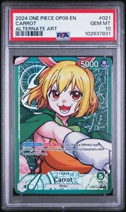 Carrot (021) (Parallel) OP08-021 Two Legends Foil PSA 10 - Bild 1 von 2