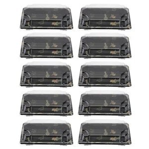 100pcs Disposable Sushi Box with Lids, Take out Sushi Tray Fruit Cake Dessert... - Picture 1 of 9