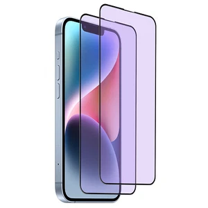 Per iPhone 14 Plus 6,7" Protezione Schermo Vetro Temperato Anti Luce Blu, 2PCS - Foto 1 di 16