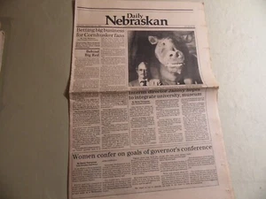 Giornale quotidiano Nebraskan / 27 settembre 1984 / spedizione nazionale gratuita - Foto 1 di 4