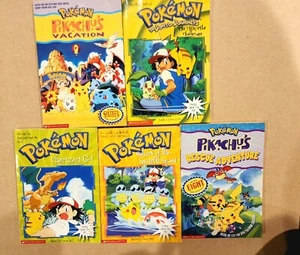 Pokemon Scholastic Roman Buch 5er Set - Bild 1 von 5