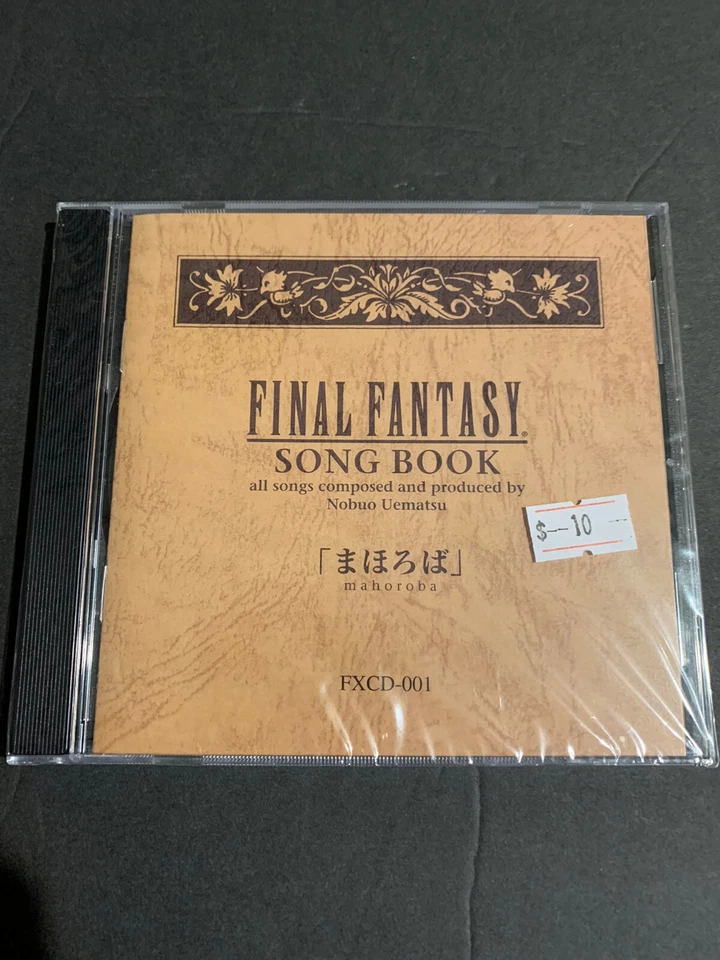FINAL FANTASY SONG BOOK 7 8 9 X OST GAME CD SOUNDTRACK MAHORA ost -10 tracks - Imagem 1 de 4