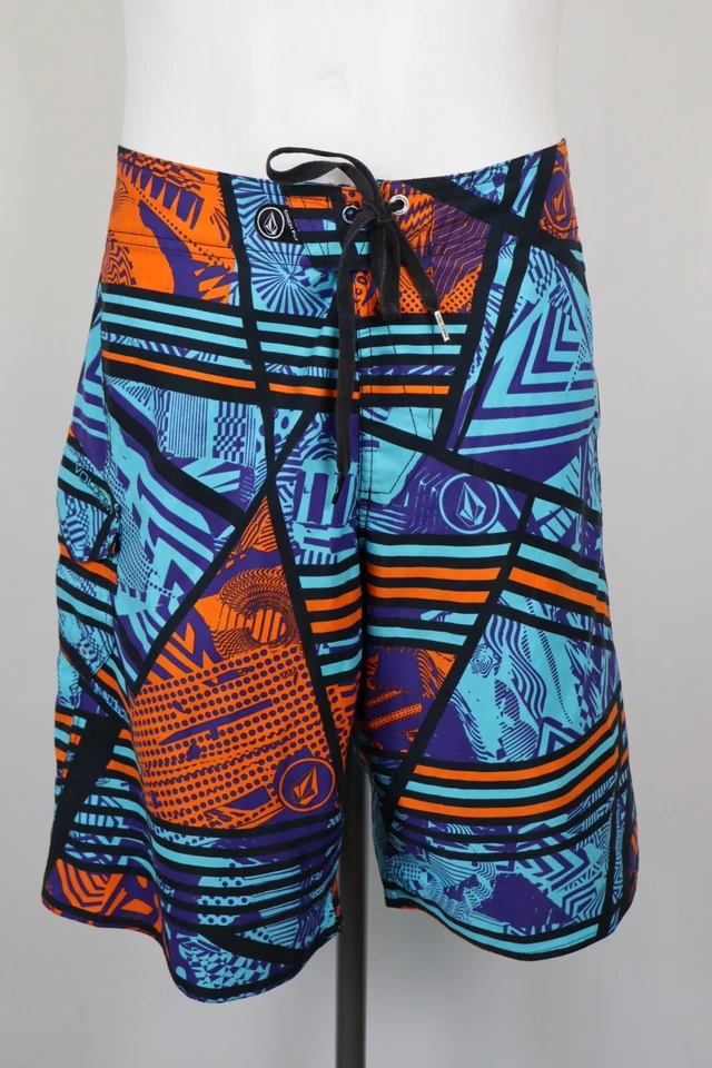 VOLCOM 2WAY Badehose Herren Größe 50 Vintage Casual - Bild 1 von 4