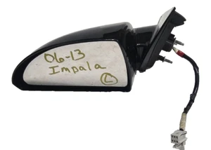 06-13 Chevy Impala Heated Side Door Mirror Left Driver Side Black 41U OEM - Bild 1 von 8