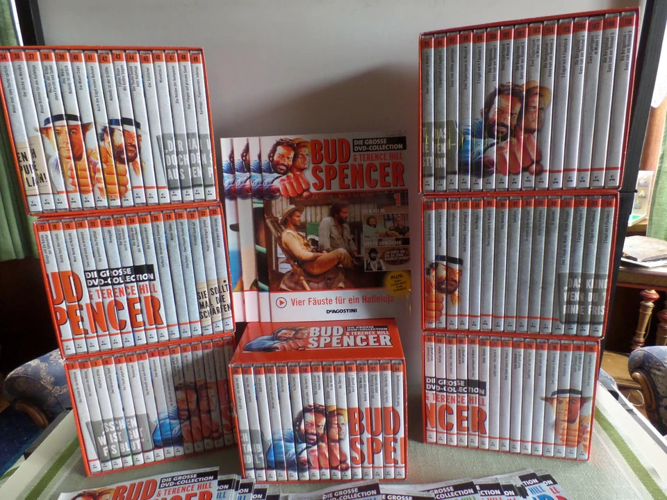 DeAgostini Bud Spencer Terence Hill DVD Collection je 10 Stk zur Auswahl 1-110 - Bild 1 von 1