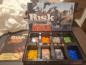 RISK The Walking Dead Survival Edition by Hasbro 100% COMPLETE 2013 Board Game - Picture 1 of 7