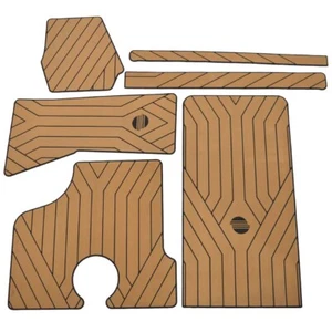 Malibu Boat Non Skid Mat 4750006NF | AquaTrac ATTK845-KIT-ST Teak Flooring (Kit) - Picture 1 of 3
