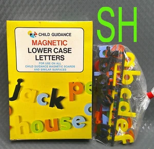 Child Guidance Magnetic Lower Case Letters Plastic No 53407 NEW SEALED - Picture 1 of 9