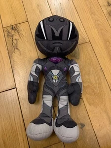OFFICIAL LICENSED POWER RANGERS 12" PLUSH YELLOW BLACK PURPLE PINK SOFT TOY VGC - Picture 1 of 6