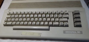 Commodore 64 Computer With Monitor TV Tables & Power Module & Floppy Drive - Picture 1 of 11