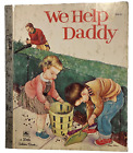 We Help Daddy, vintage Little Golden Book, 1962