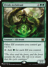 ELVISH ARCHDRUID ~mtg NM-M The List Rare x1