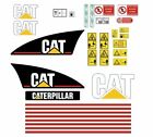 Caterpillar 314 C Lcr Decals Adhesive Complete Kit,No Black
