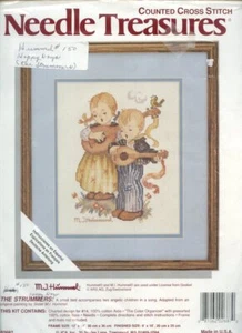 Needle Treasures Hummel Cross Stitch Kit The Strummers HAPPY DAYS - Picture 1 of 1