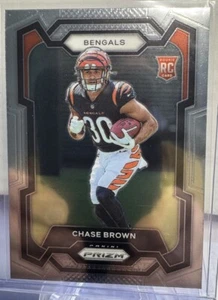 2023 Panini Prizm - Rookie Base #318 Chase Brown (RC)! Bengals! - Picture 1 of 2