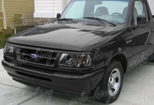 SMOKE LENS HEAD LIGHTS 1-PIECE W/AMBER REFLECTOR LAMPS FIT 93-97 FORD RANGER - Picture 1 of 5