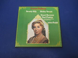 Donizetti:Anna Bolena-Sills/Verrett/Burrows,ATS-20015/4, 4 Records with score - Picture 1 of 2