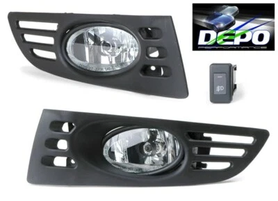 Conjunto de luces antiniebla estilo OE en par DEPO NUEVO EN CAJA para Honda Accord Coupé 03-04 2D Foto 1 de 3
