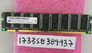 128MB SDRAM SD 133MHZ PC133 168PIN ECC UNBUFFERED LOW DENSITY 16X8 - Picture 1 of 1