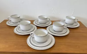 6 tazas, platillos y platos de café retro MCM Goebel Oeslauer Country Lorraine - Imagen 1 de 8