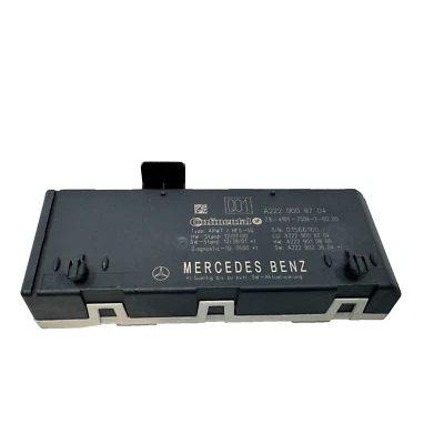 MERCEDES S550 S600 W222 UNIDAD DE MÓDULO DE CONTROL DE LIBERACIÓN DE MALETERO OEM 2014-2017 Foto 1 de 4