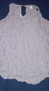 Old Navy Tank Linen Size Medium - Picture 1 of 6