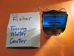 📈FISHER 514 QUAD RECEIVER TUNING METER CENTER - Picture 1 of 2