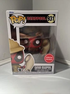 Funko Pop Safari Deadpool Gamestop Exclusive #931 New in Box And Box Is Nice. - Picture 1 of 8