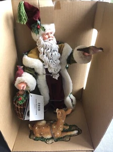 Clothtique 2004 Nature Loving Santa Possible Dreams 71063 NWOB Jeanne Beury - Picture 1 of 17