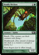 4x Deadly Recluse MTG Magic 2013 (M13) NM Magic Regular