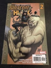 Ultimate Wolverine Vs Hulk#2 Incredible Condition 9.4(2006) Francis Yu Art!