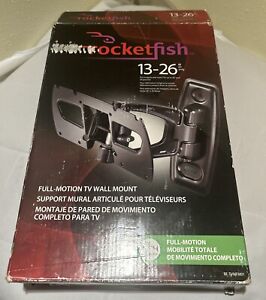 Rocketfish Full-Motion TV Wall Mount for Most 13"-26" TVs - Black. See Missing.