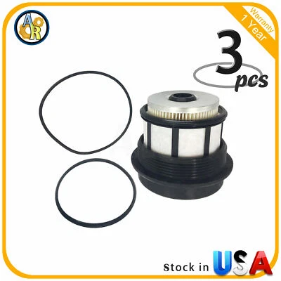 3 juegos de filtros de combustible con tapa para 98-03 Ford E350 F250 F350 E450 E550 Super Duty Foto 1 de 3