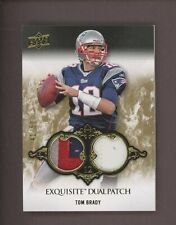 2008 Upper Deck Exquisite Tom Brady Dual GU Patch 41/50 Patriots