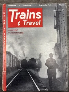 Revista Trenes y Viajes Agosto 1952 Trenes Raro De Colección - Imagen 1 de 7