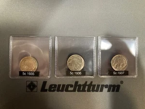 Buffalo Nickel 1935, 1936 y 1937 - Imagen 1 de 7