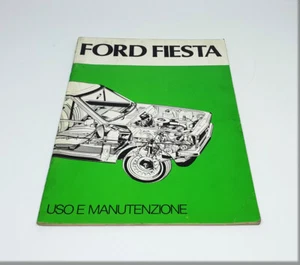 FORD FIESTA - LIBRETTO USO E MANUTENZIONE - Foto 1 di 1