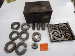 MILLER TOOL ASSORTED BEARING PULLER BLOCKS IN METAL CASE - Bild 1 von 4