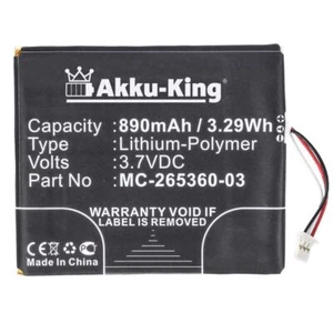 Akku-King Akku für Amazon Kindle 7 WP63GW MC-265360-03 58-000083 Battery Accu - Bild 1 von 2