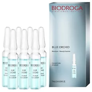 BIODROGA BLUE ORCHID fiala concentrata idratazione 7 X2ML /0.06FL.OZ NUOVA - Foto 1 di 2