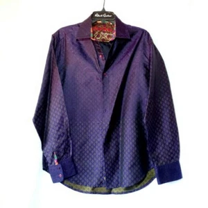 Robert Graham Lila Limited Edition Langarm Herren Medium Button Down - Bild 1 von 12