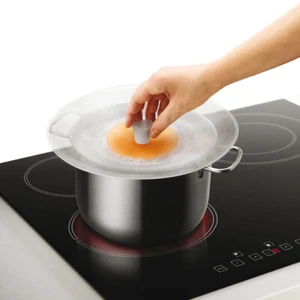 Metaltex Silicone Over Spill Boil Buddies Guard Pot Pan Lid Cover Prevents 12" - Picture 1 of 4