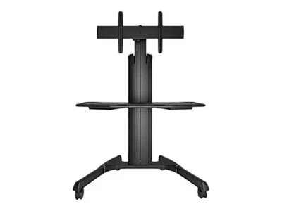 Chief LPAUB Large Fusion Manual Height Adjustable Mobile AV Cart (With Shelf) - Image 1 of 4