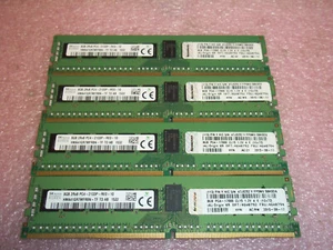 Lenovo IBM Hynix 4 x 8GB DDR4 2Rx8 PC4-2133P Server Memory RAM 47J0252 - Picture 1 of 2