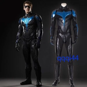 Titans Nightwing Cosplay Kostüm Dick Grayson Nightwing Rüstung Anzug für Halloween - Bild 1 von 23