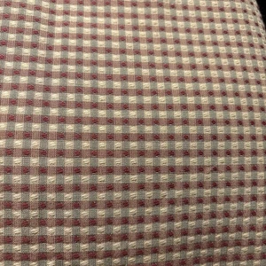 Upholestry Fabric Curtain Drapery Plaid Green Red Tan 56" x 56" - Picture 1 of 7