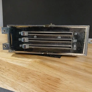 1969 1970 Chevrolet Impala Caprice HVAC Heater Control Dash Unit NON-AC ORIGINAL - Picture 1 of 4